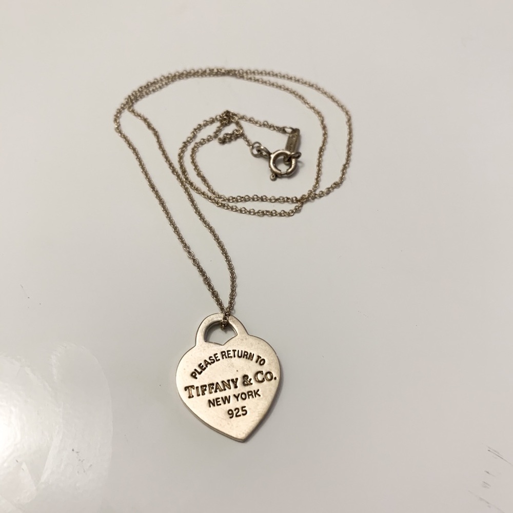 Tiffany’s heart necklace
